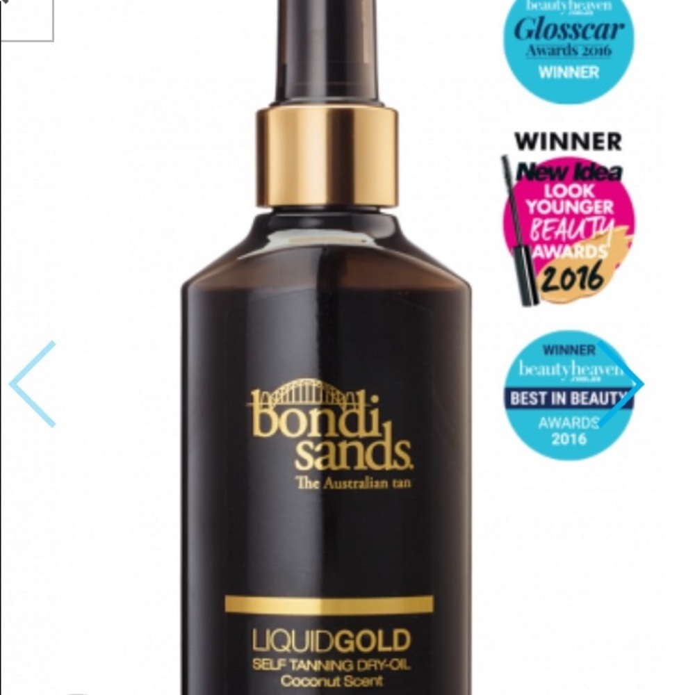 Bondi Sands liquid gold dry oil self tanner